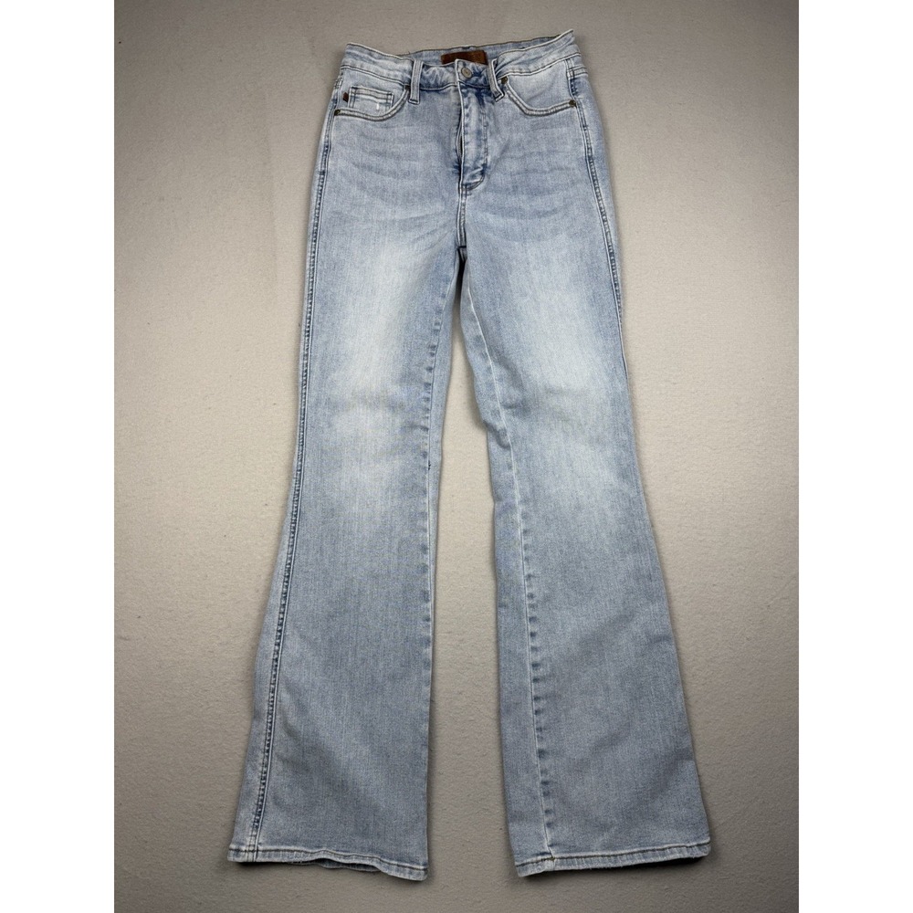 Judy Blue Bootcut Jeans Womens 7/28 Medium Wash Stretch Denim High Rise
